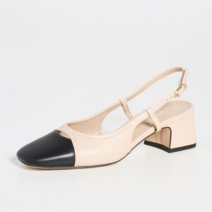 Sam Edelman Two-Tone Slingback Heels